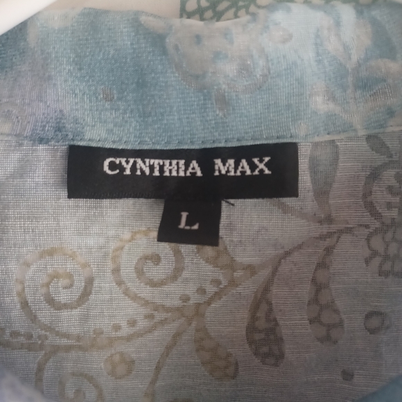 Blue & Purple button down - Picture 3 of 4